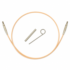 Ferri circolari Rose Gold Intercambiabili - DMC - Colore: Cavo per ferri intercambiabile - 40 cm - by LacariaRicami.Store