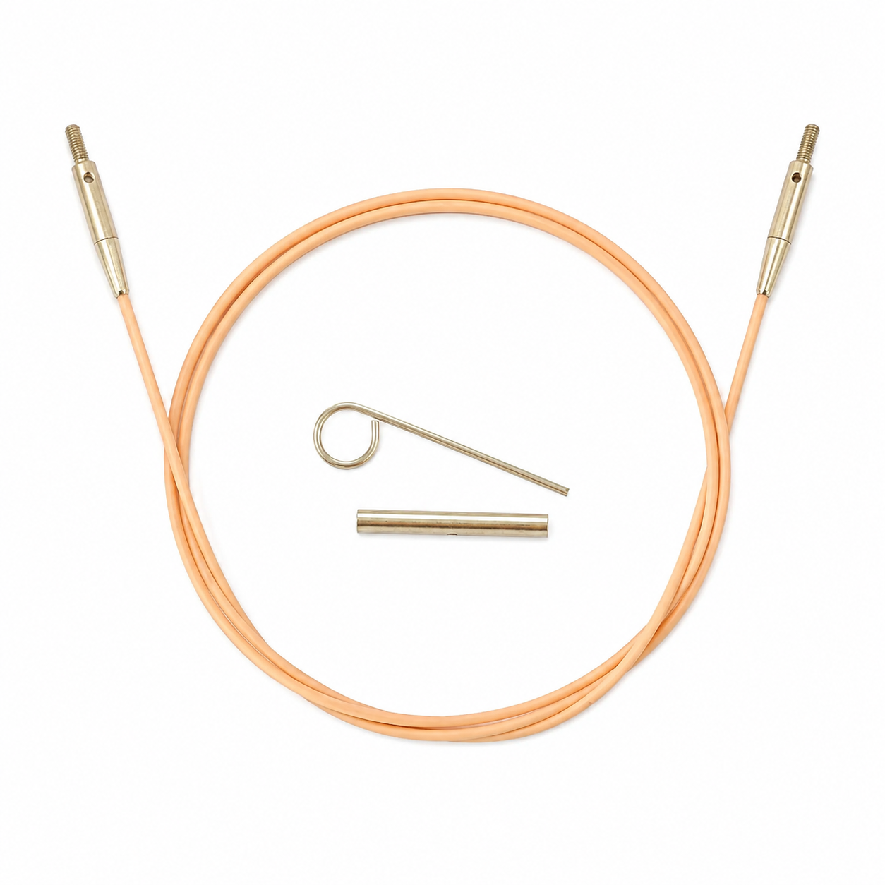 Ferri circolari Rose Gold Intercambiabili - DMC - Colore: Cavo per ferri intercambiabile - 60 cm - by LacariaRicami.Store