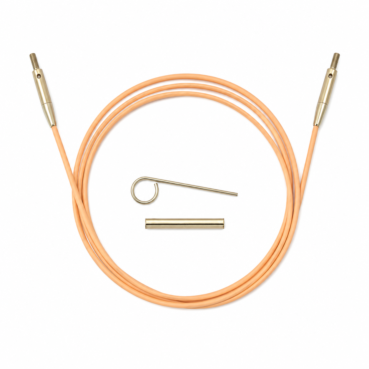 Ferri circolari Rose Gold Intercambiabili - DMC - Colore: Cavo per ferri intercambiabile - 80 cm - by LacariaRicami.Store