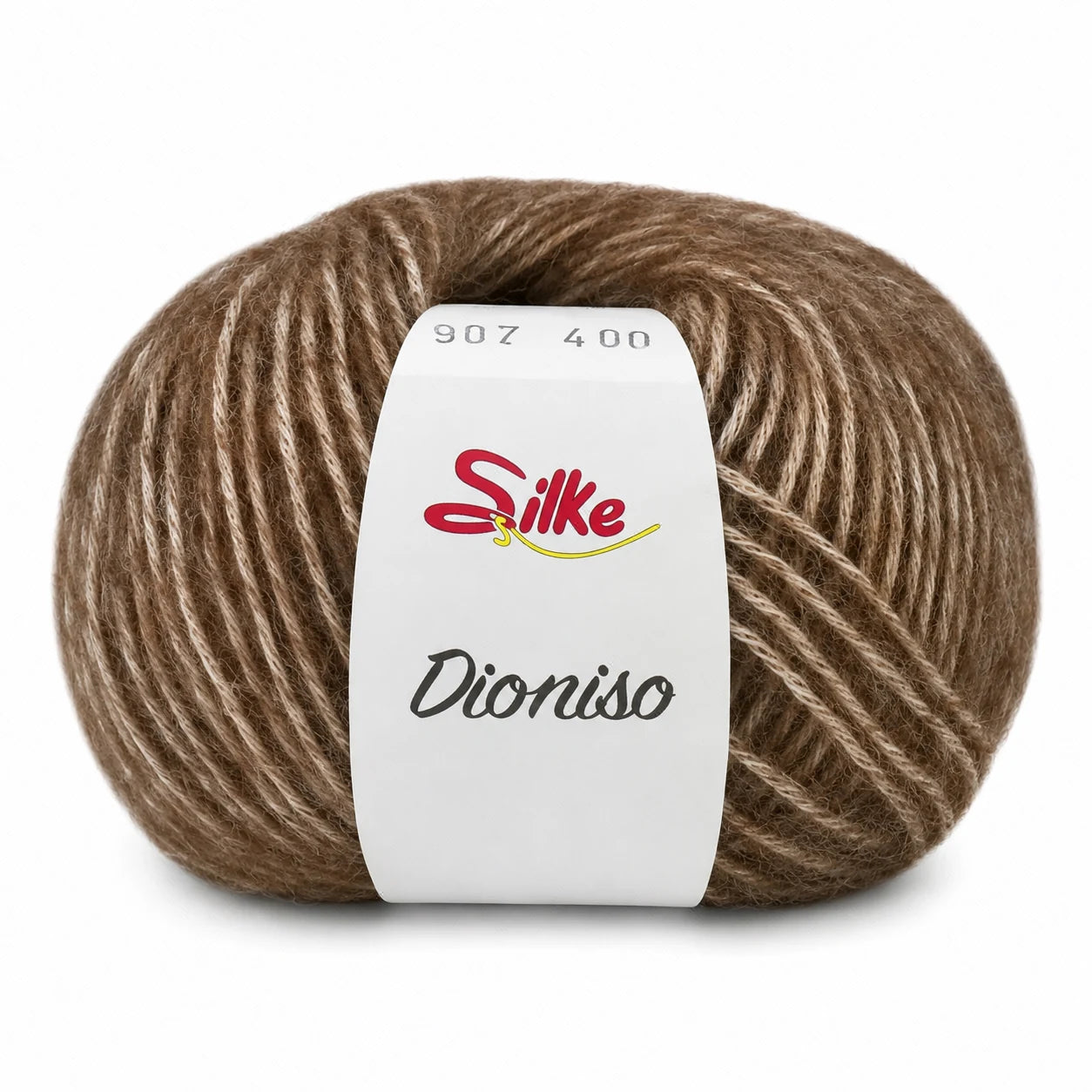 Lana DIONISO - Silke - Colore: 907 - MARRONE MELANGE - by LacariaRicami.Store