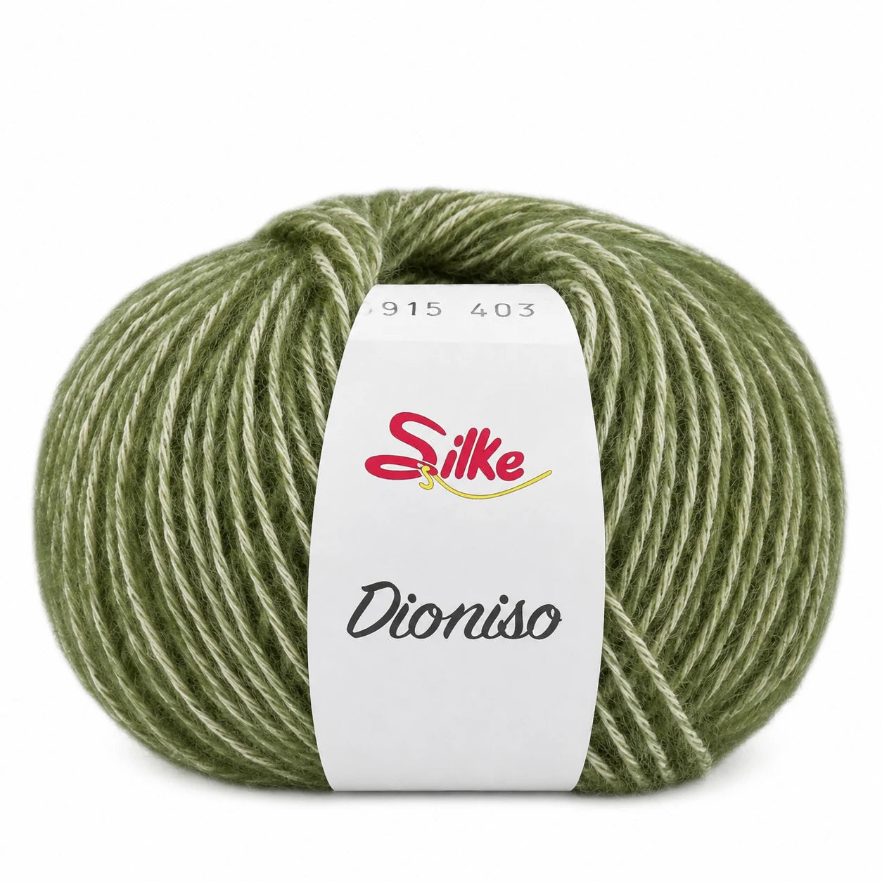 Lana DIONISO - Silke - Colore: 915 - VERDE MELANGE - by LacariaRicami.Store