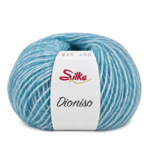 Lana DIONISO - Silke - Colore: 926 - CELESTE MELANGE - by LacariaRicami.Store