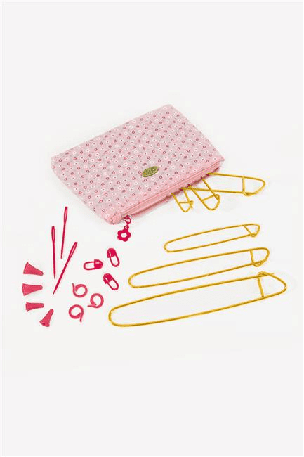 TROUSSE CON ACCESSORI PER MAGLIA - DMC - - LacariaRicami.Store