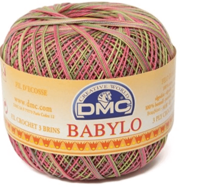 Filo di Scozia BABYLO MULTICOLOR N°20 - DMC | Filato Premium Unico - - LacariaRicami.Store