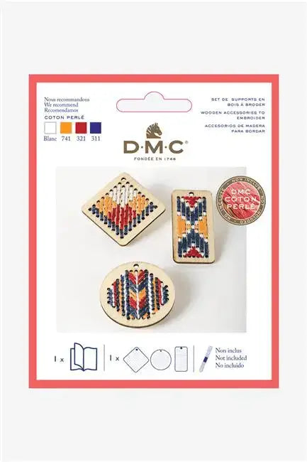 Kit RICAMO COTONE PERLÉ - DMC - - LacariaRicami.Store