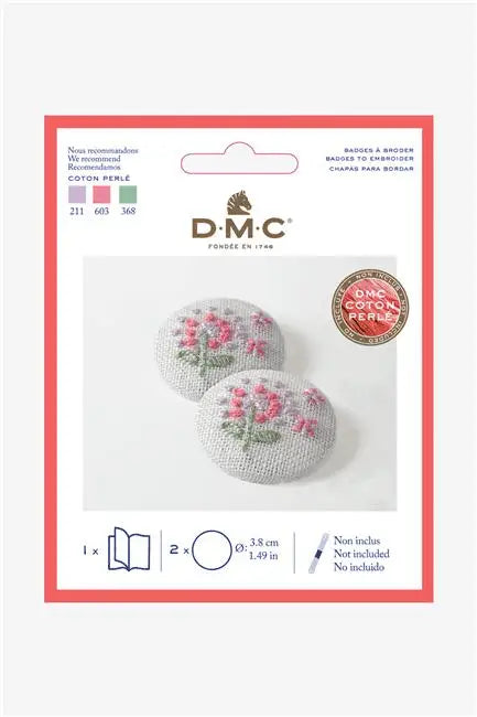 Kit RICAMO COTONE PERLÉ - DMC - - LacariaRicami.Store