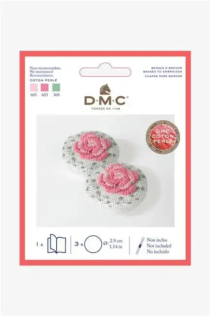 Kit RICAMO COTONE PERLÉ - DMC - - LacariaRicami.Store