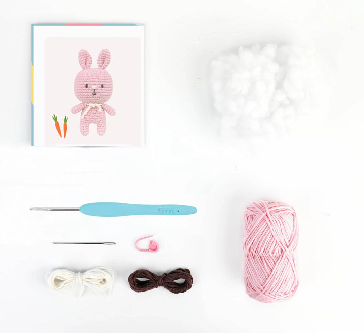 Mini Kit Amigurumi Renée The Rabbit - Anchor - - LacariaRicami.Store