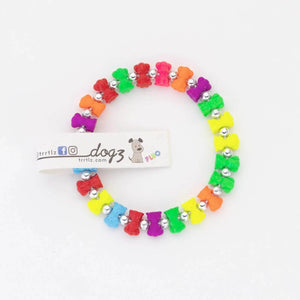 Braccialetti Trrtlz - Dogz Fluo - - LacariaRicami.Store