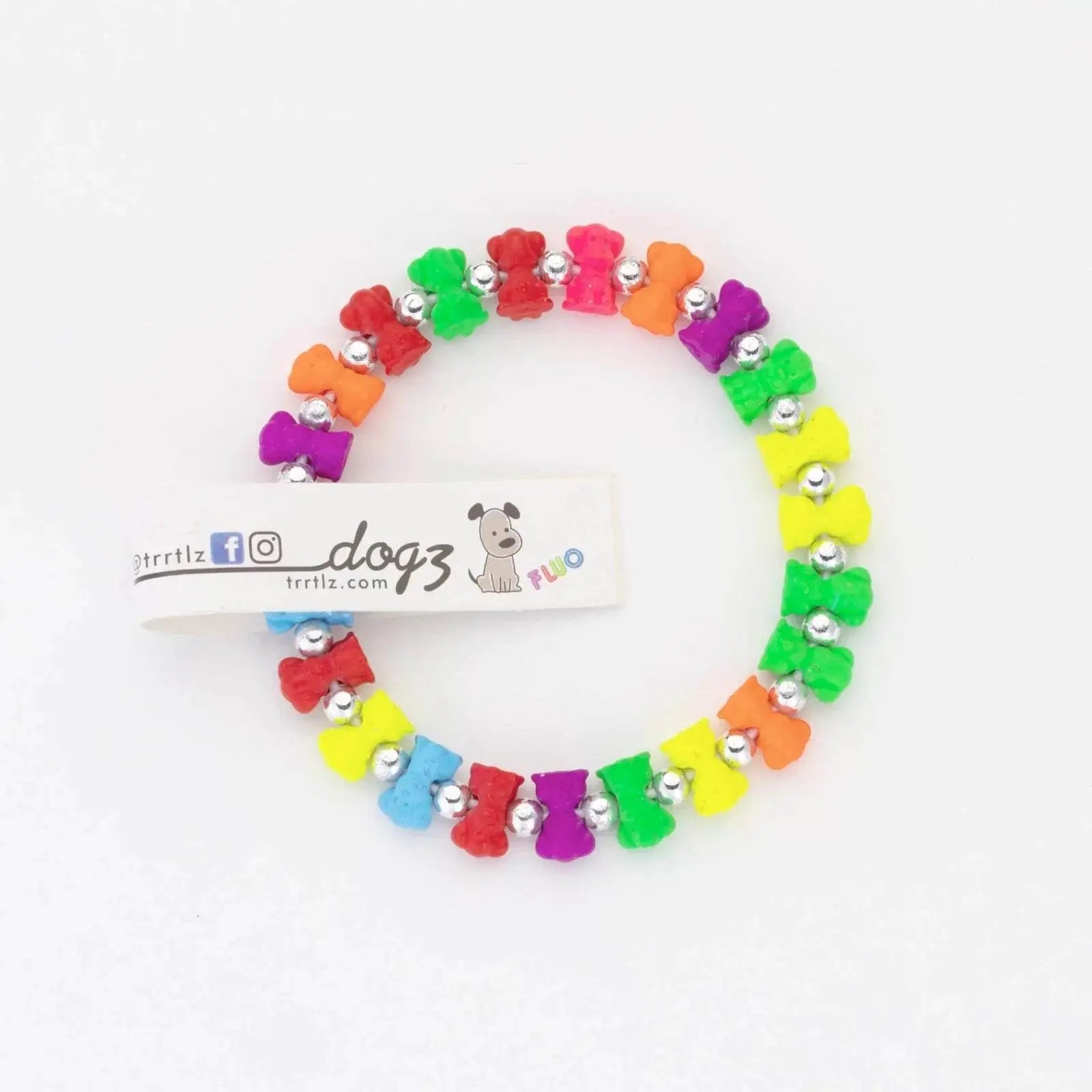 Braccialetti Trrtlz - Dogz Fluo - - LacariaRicami.Store