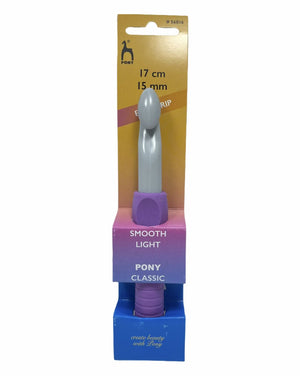 UNCINETTO LANA "EASY GRIP" - Pony EASY GRIP 17 Cm – 15,00
