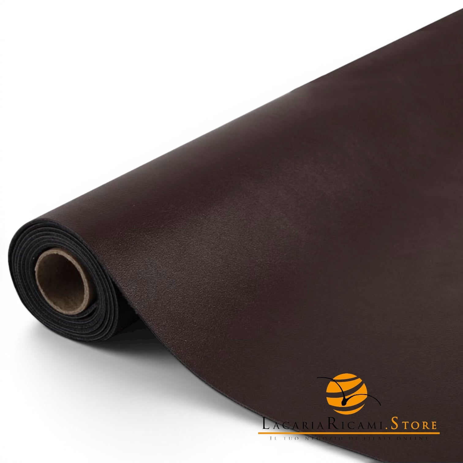 Foglio Ecopelle – Rotolo 45×100 cm | MAF Accessories - Colore: 13597-01J - LISCIO MARRONE - by LacariaRicami.Store