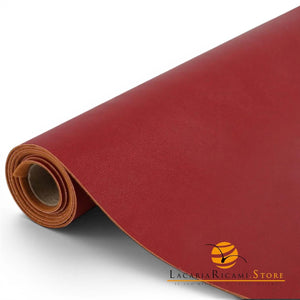 Foglio Ecopelle – Rotolo 45×100 cm | MAF Accessories - Colore: 13597-03J - LISCIO ROSSO - by LacariaRicami.Store