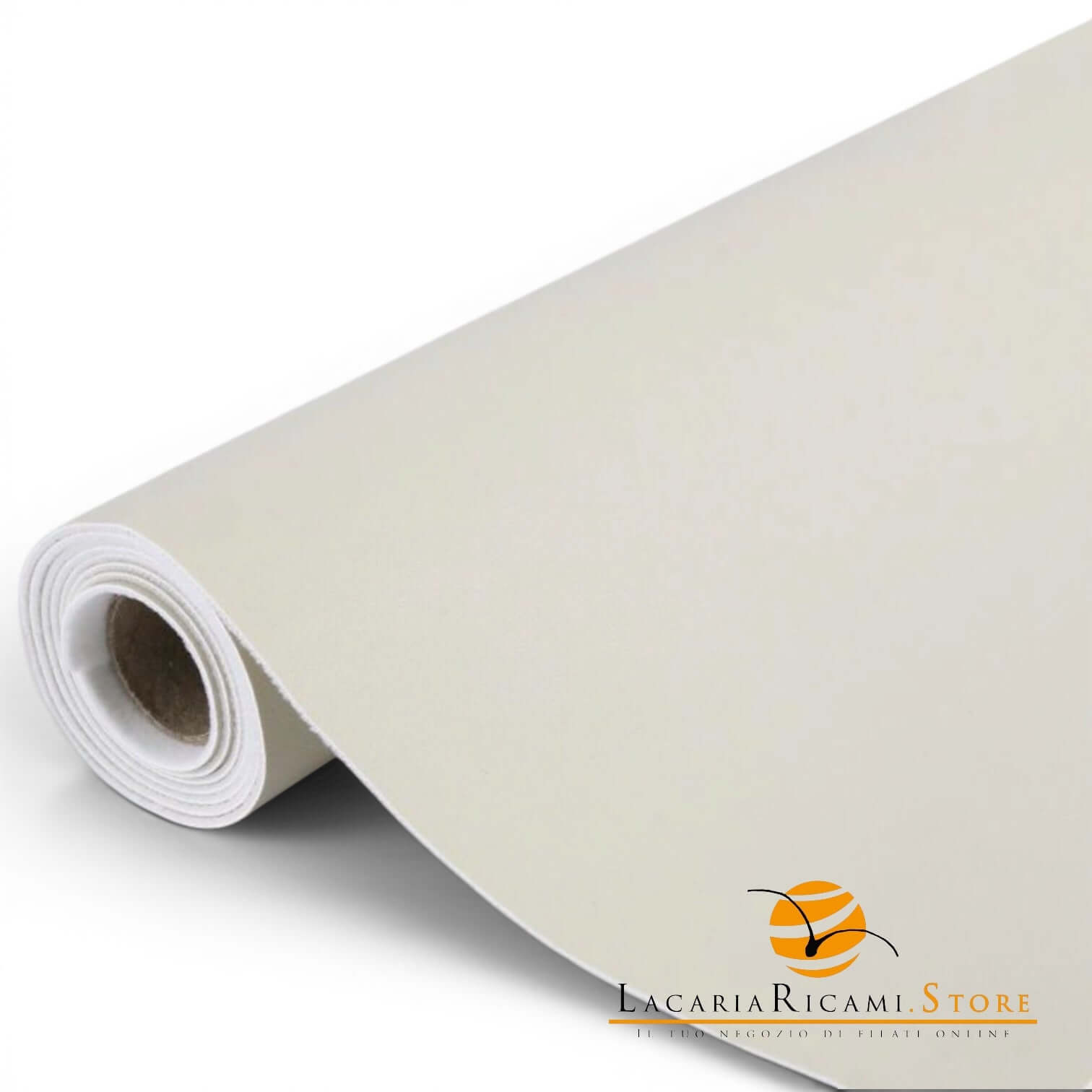 Foglio Ecopelle – Rotolo 45×100 cm | MAF Accessories - Colore: 13597-04J - LISCIO PANNA - by LacariaRicami.Store