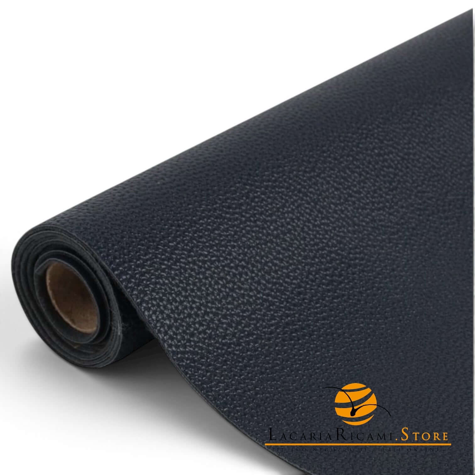 Foglio Ecopelle – Rotolo 45×100 cm | MAF Accessories - Colore: 13605-02K - MARTELLATO BLU SCURO - by LacariaRicami.Store