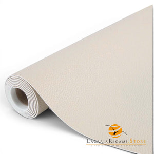 Foglio Ecopelle – Rotolo 45×100 cm | MAF Accessories - Colore: 13605-04K - MARTELLATO PANNA - by LacariaRicami.Store