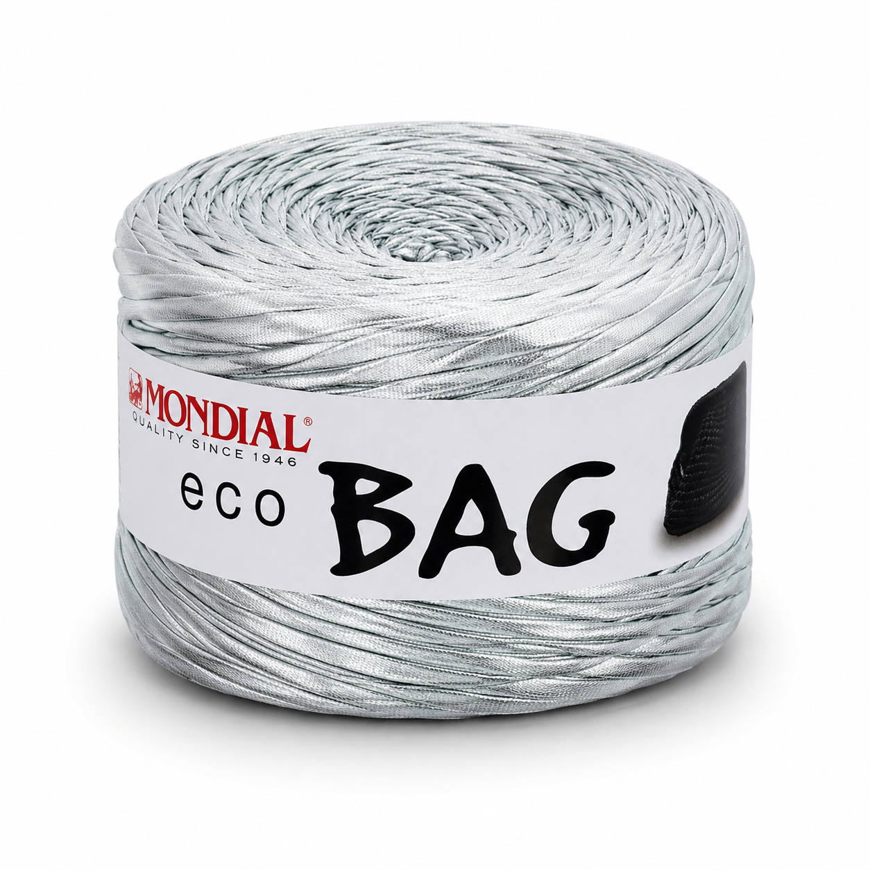 Fettuccia ECO BAG (Eco Pelle) - MONDIAL - Colore: 592 - ARGENTO - by LacariaRicami.Store