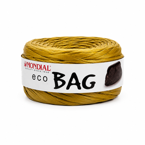 Fettuccia ECO BAG (Eco Pelle) - MONDIAL - Colore: 607 - SENAPE - by LacariaRicami.Store