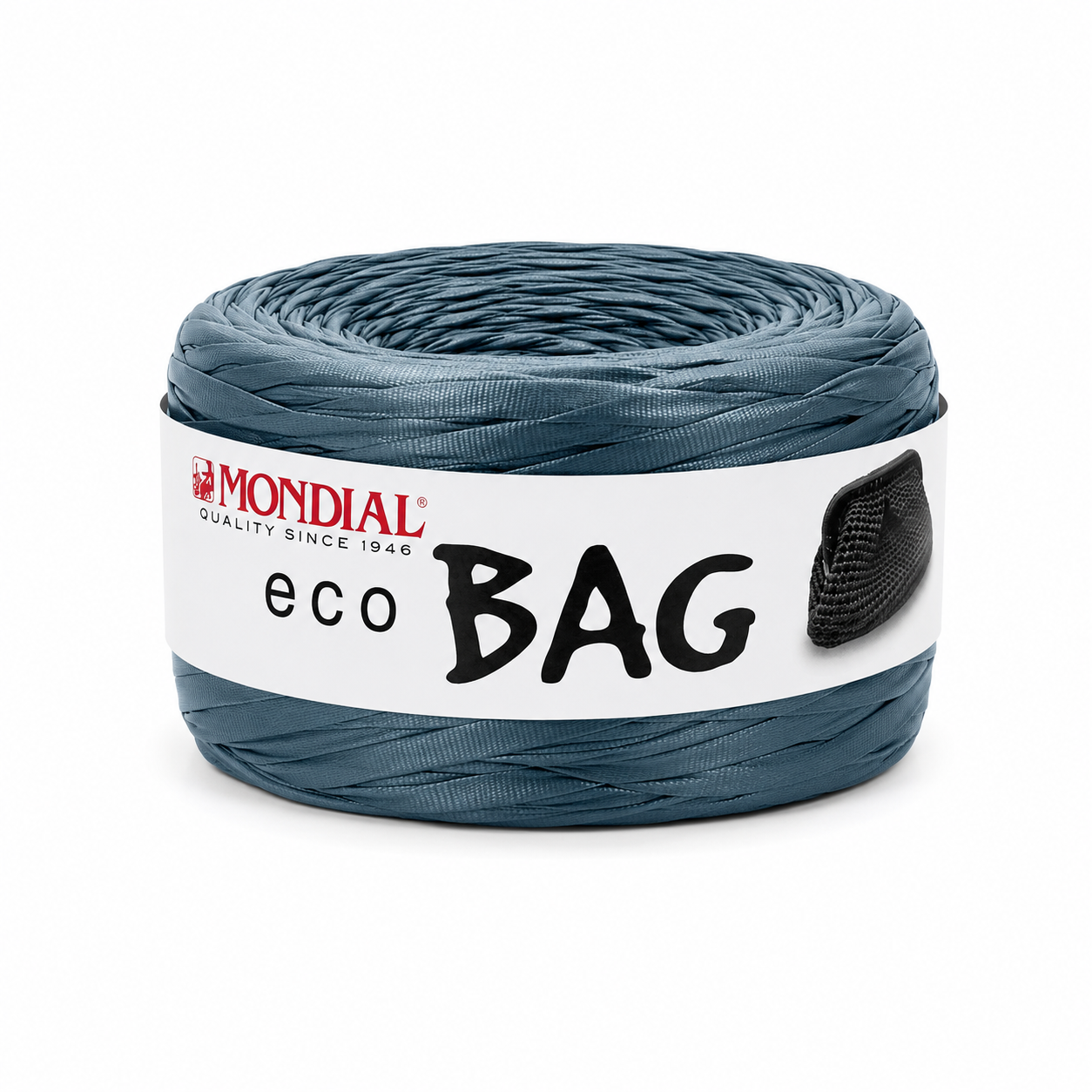 Fettuccia ECO BAG (Eco Pelle) - MONDIAL - Colore: 609 - BLU PETROLIO - by LacariaRicami.Store