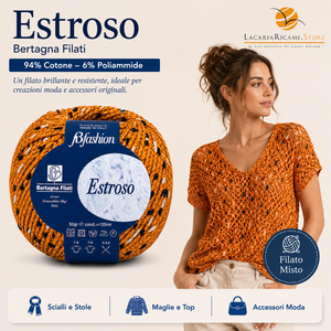 COTONE Estroso - Bertagna Filati - Colore: - by LacariaRicami.Store