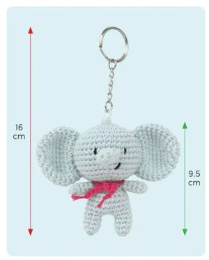 Mini Kit Amigurumi Eli Elefante - Anchor - - LacariaRicami.Store