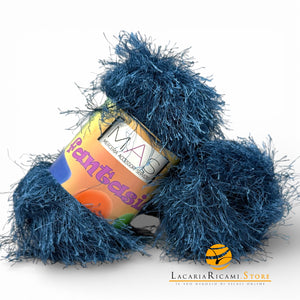 Lana FANTASIA - MAS Srl - Colore: 67 - BLU - by LacariaRicami.Store
