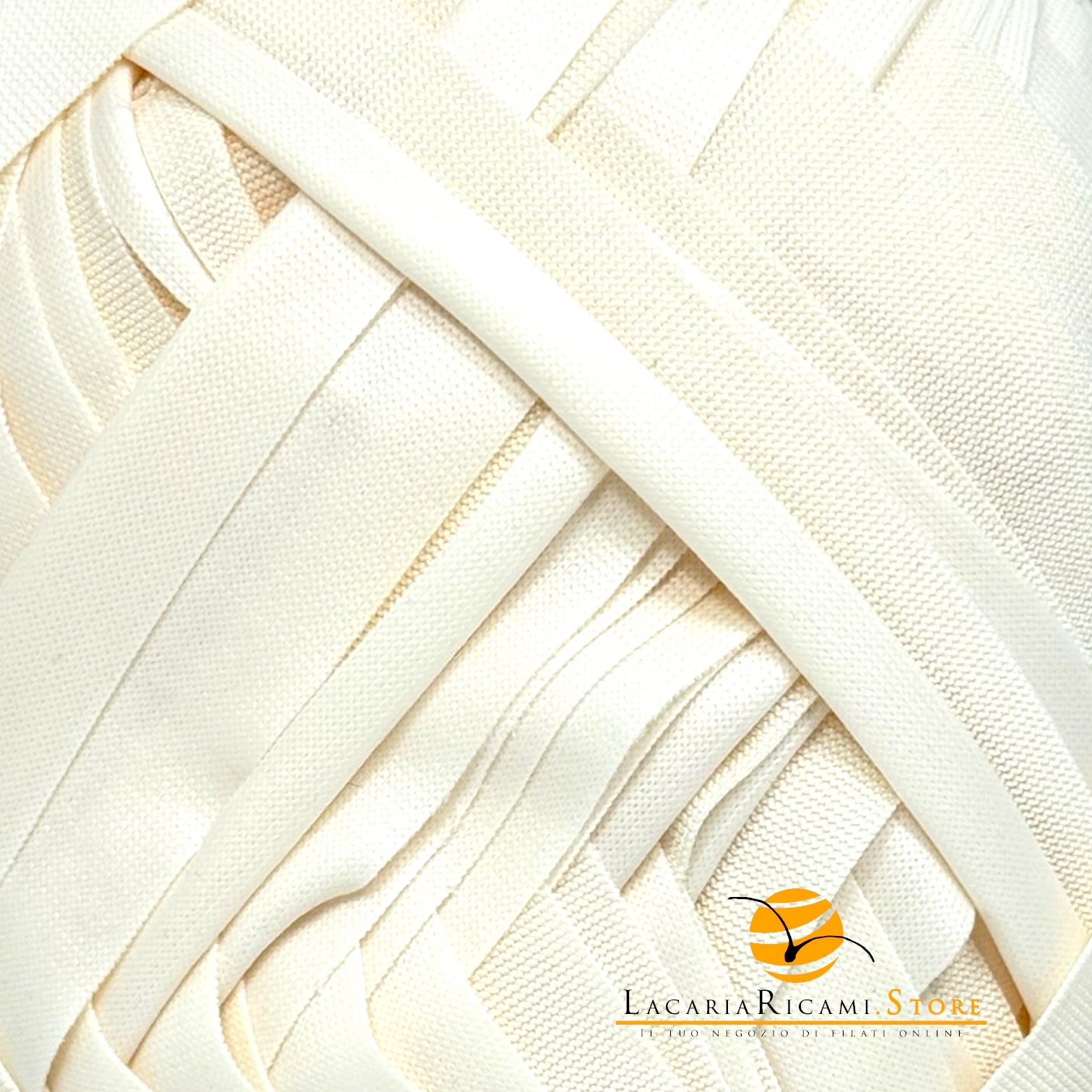 Fettuccia LycraPEL (Eco Pelle) - MAS Srl - - LacariaRicami.Store