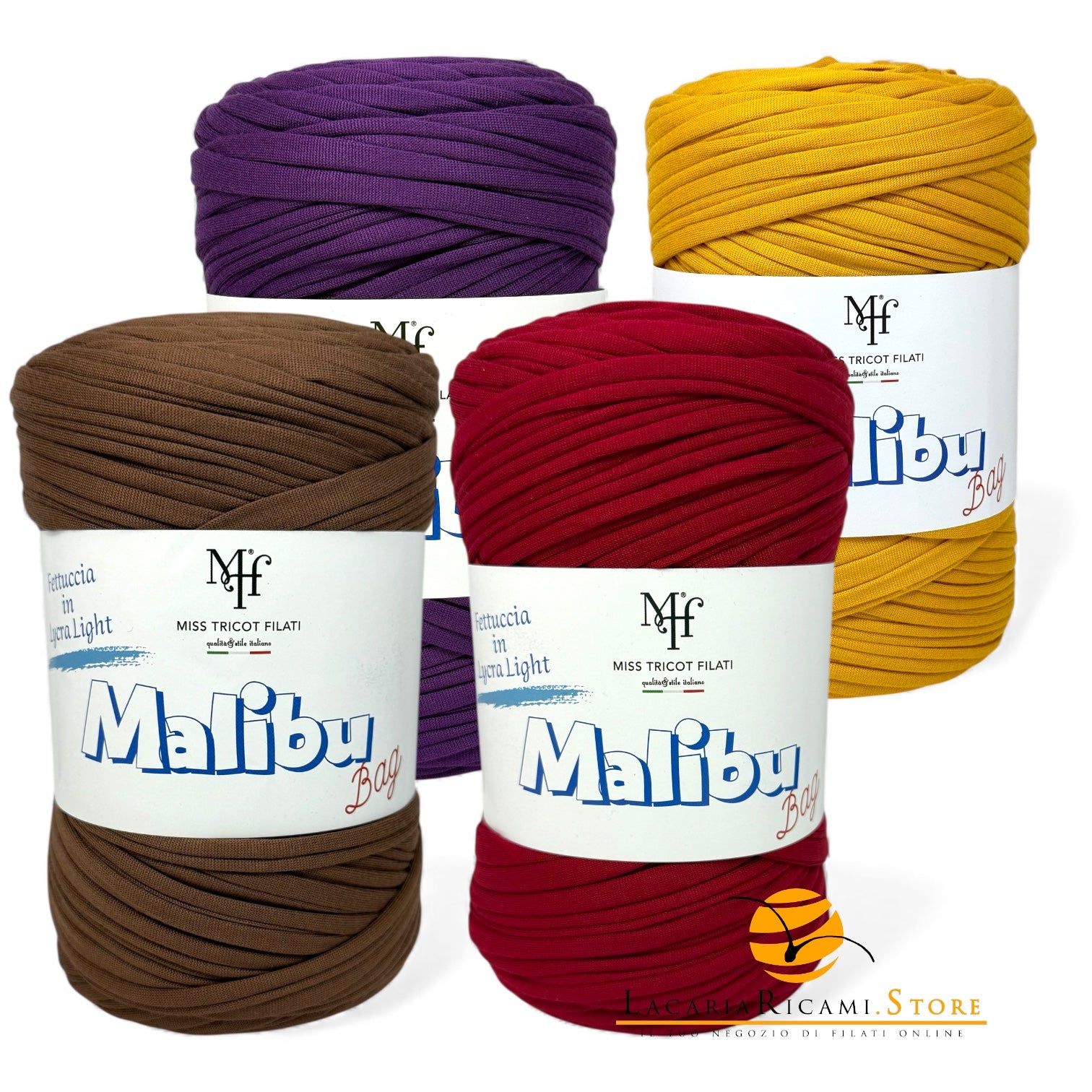 FETTUCCIA Lycra Malibu Bag - Miss Tricot Filati