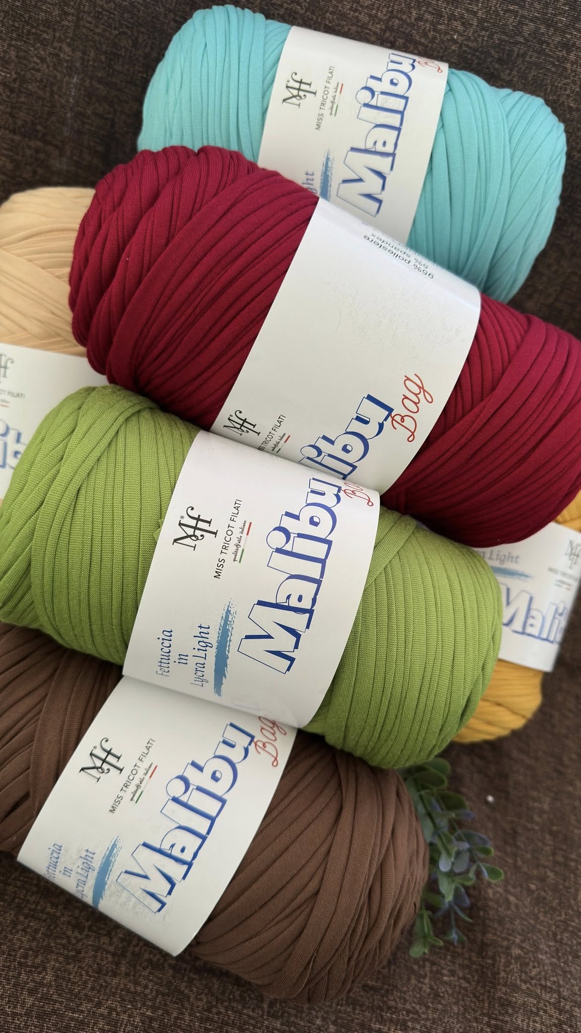 FETTUCCIA Lycra Malibu Bag - Miss Tricot Filati