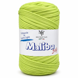 FETTUCCIA Lycra Malibu Bag - Miss Tricot Filati - Colore: 34 - PISTACCHIO - by LacariaRicami.Store
