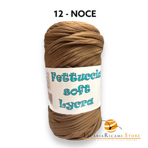 FETTUCCIA Soft Lycra - MAS Srl - 12 - NOCE - LacariaRicami.Store