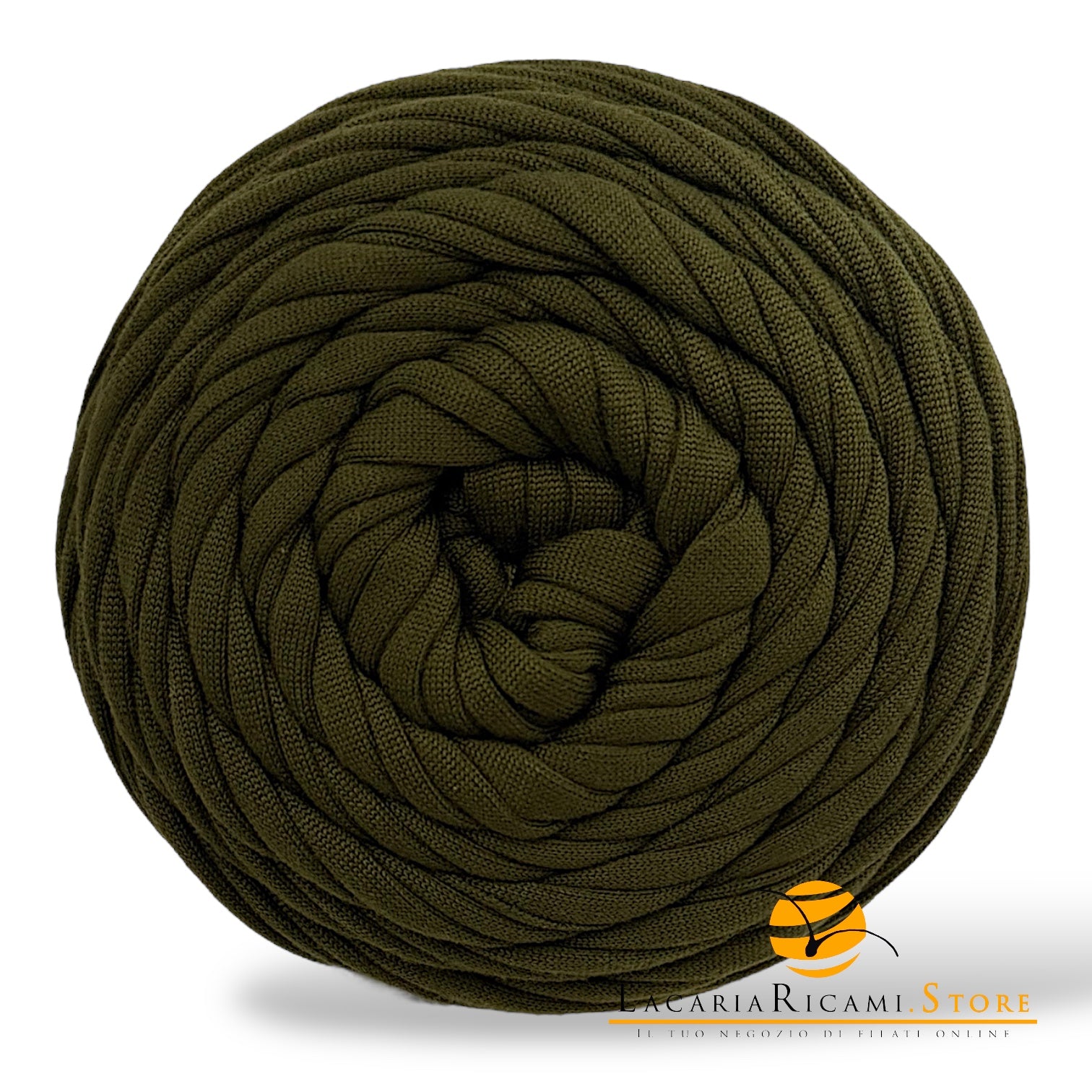 FETTUCCIA Soft Lycra - MAS Srl - 52 - VERDE MILITARE - LacariaRicami.Store