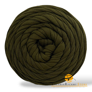 FETTUCCIA Soft Lycra - MAS Srl - 52 - VERDE MILITARE - LacariaRicami.Store