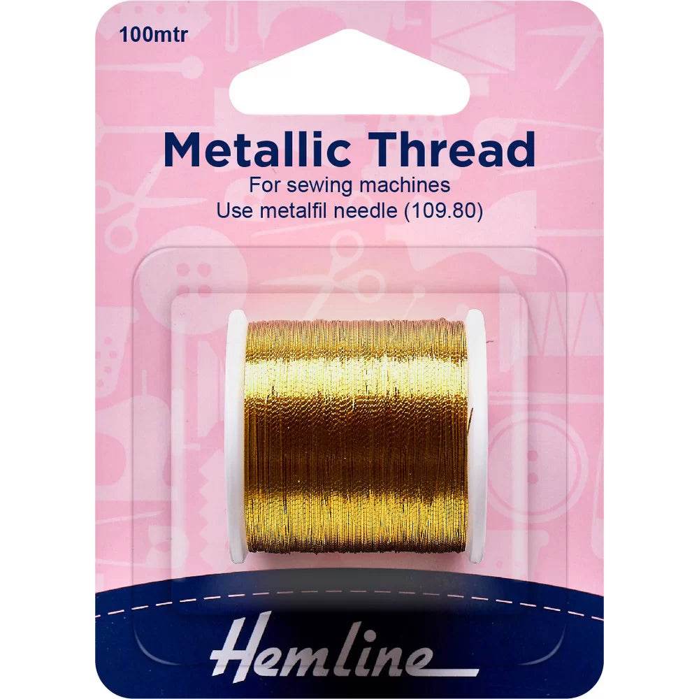 FILO Da Cucire METALLIZZATO - Hemline - - LacariaRicami.Store