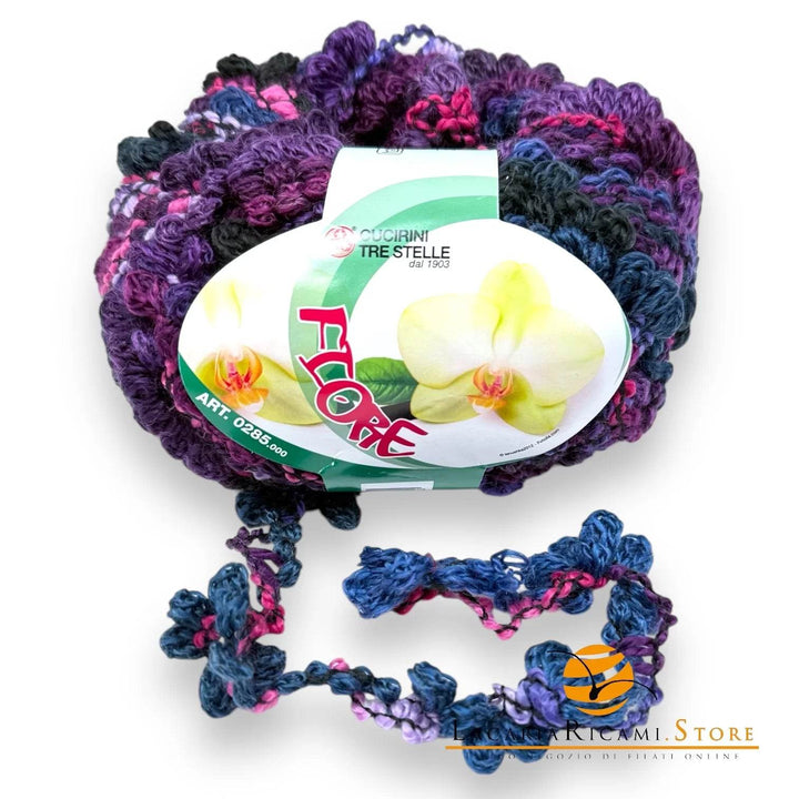 LANA Fiore - Cucirini Tre Stelle - - LacariaRicami.Store