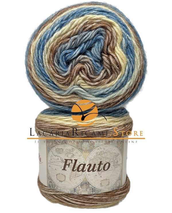 71 - BLU/MARRONE/ECRÚ