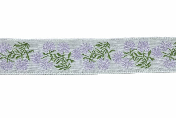 NASTRO Jacquard Floreale - - LacariaRicami.Store