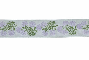NASTRO Jacquard Floreale - - LacariaRicami.Store