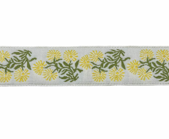 NASTRO Jacquard Floreale - - LacariaRicami.Store