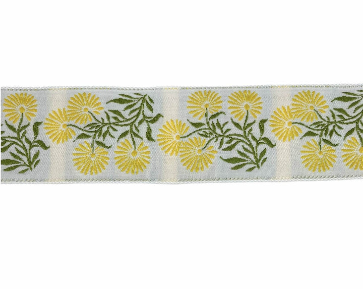 NASTRO Jacquard Floreale - - LacariaRicami.Store