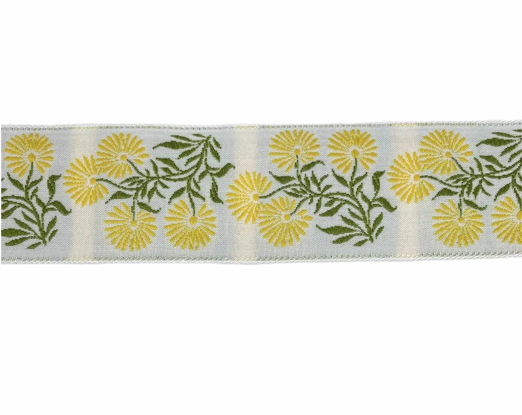 NASTRO Jacquard Floreale - - LacariaRicami.Store
