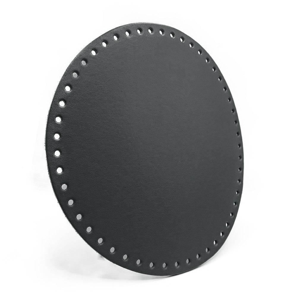 Fondo Per BORSE Tondo 23 Cm In Ecopelle - - LacariaRicami.Store