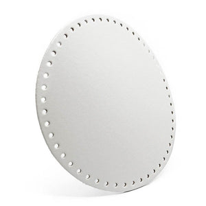 Fondo Per BORSE Tondo 23 Cm In Ecopelle - - LacariaRicami.Store