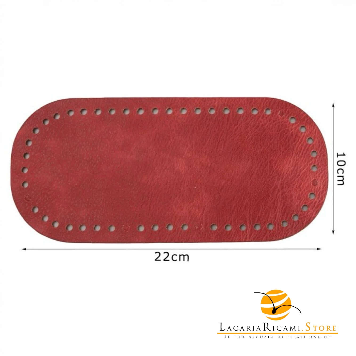 Fondo Per Borse 22x10cm - MAF Accessories - Colore: BORDEAUX - by LacariaRicami.Store