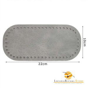 Fondo Per Borse 22x10cm - MAF Accessories - Colore: GRIGIO - by LacariaRicami.Store