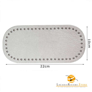 Fondo Per Borse 22x10cm - MAF Accessories - Colore: ARGENTO - by LacariaRicami.Store