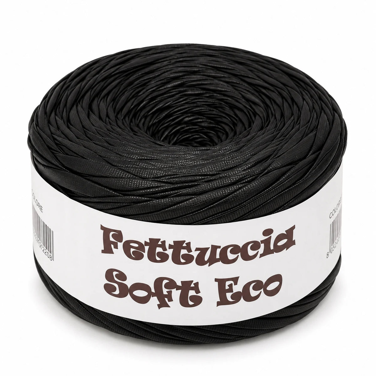 Fettuccia Soft Eco - MAS Srl - Colore: 09 - NERO - by LacariaRicami.Store