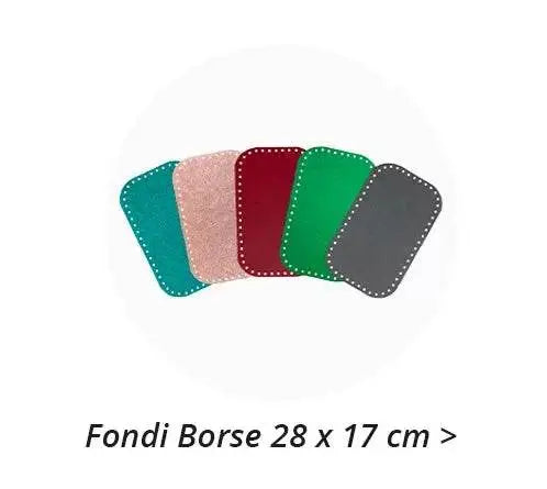 Fondo Borsa 28x17 Cm - - LacariaRicami.Store
