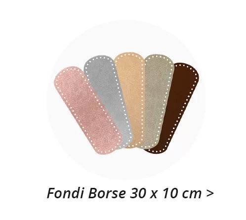 Fondo Borsa 30x10 Cm - - LacariaRicami.Store