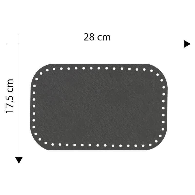 Fondo Borsa 28x17 Cm - - LacariaRicami.Store